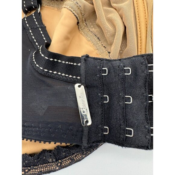 Chantelle 32810 Rive Gauche Full Coverage Unlined Bra Black Women's 44H - Picture 6 of 9